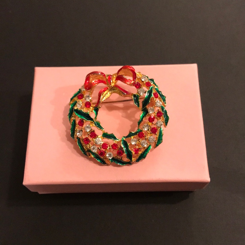 🎁 Wreath pin